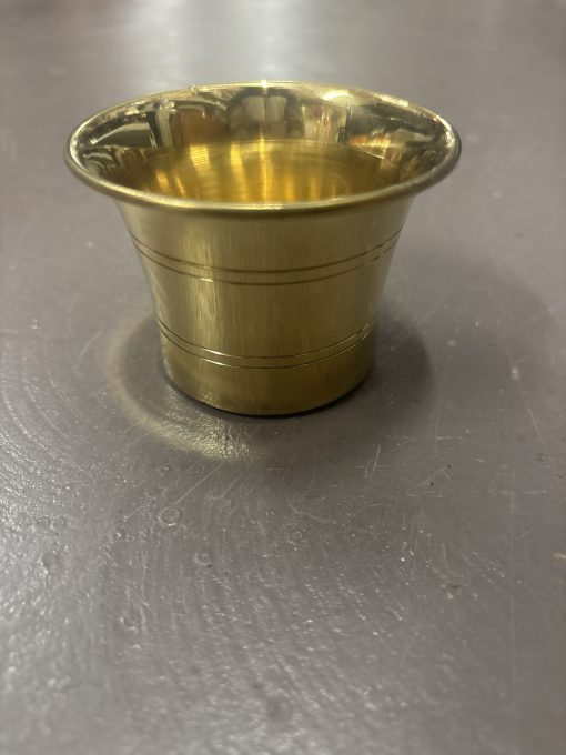Brass Pancha Pathiram 75ml Brass Pancha Pathiram 75ml - ChennaiStore product image