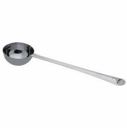 Stainless steel deep serving ladle No. 10