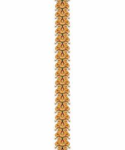 Antique gold Lakshmi temple bridal jadai hair jewellery full length 60 cm