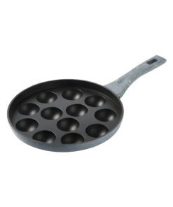 Non-Stick Astral Paniyaram Pan 12 Cavity with Glass Lid