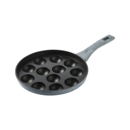 Premier Non-Stick Astral Paniyaram Pan – 12 Cavity with Glass Lid Non-Stick Astral Paniyaram Pan 12 Cavity with Glass Lid
