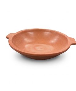 Handmade earthen clay Meen Chatti 1.5 L