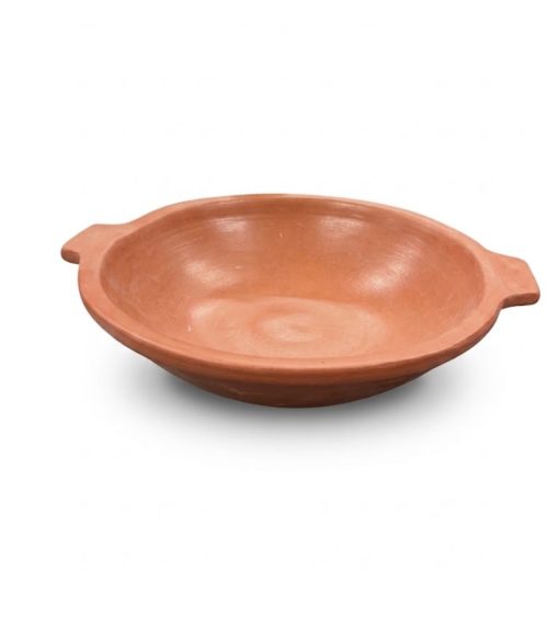 Handmade earthen clay Meen Chatti 1.5 L