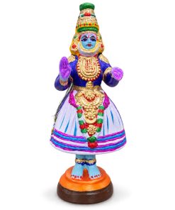 Lord Krishna Tanjore Thalayatti Pommai 30 cm front view