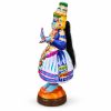 Kathakali Tanjore Thalayatti Pommai Doll – 30 cm Lord Krishna Tanjore Thalayatti Pommai 30 cm left side view