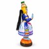 Kathakali Tanjore Thalayatti Pommai Doll – 30 cm Lord Krishna Tanjore Thalayatti Pommai 30 cm right side view