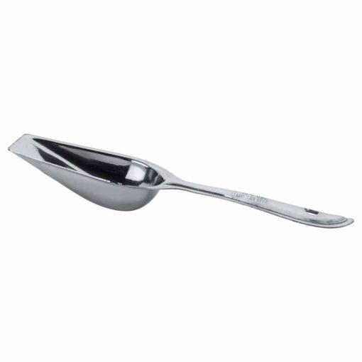 Stainless steel No. 0 atta and flour scooper additional product view