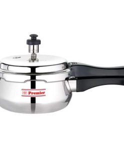 Stainless Steel Handi Pressure Cooker with Glass Lid 3 L