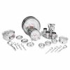 Stainless Steel Lunch Kit Khubsurat – 51 Piece Set Stainless steel Khubsurat 51 piece lunch kit additional product view