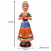 Tanjore Thalayatti Pommai dimensions 39 by 15 by 15 cm